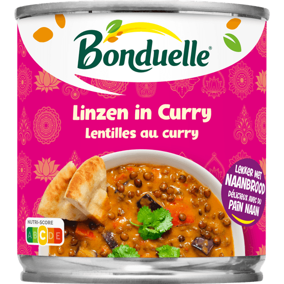 Bonduelle Linzen in curry - Dirk