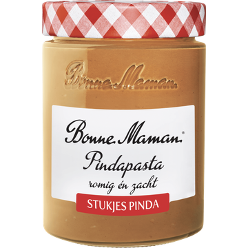 Bonne Maman Pindapasta Romig én Zacht Stukjes Pinda - JUMBO