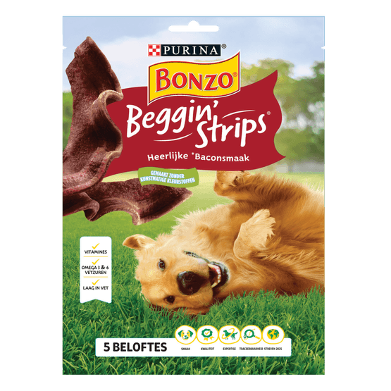 Bonzo Hondensnacks beggin strips - Dirk