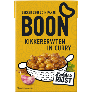 Boon Kikkererwten in Curry - JUMBO