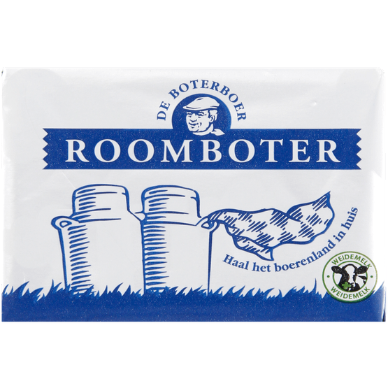 Boterboer Roomboter zilverwikkel ongezouten - Dirk