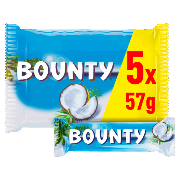 Bounty Melk chocolade kokos repen multipack - PLUS