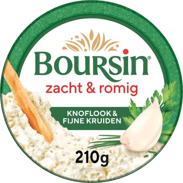 Boursin Zacht & Romig Knoflook en Fijne Kruiden - JUMBO