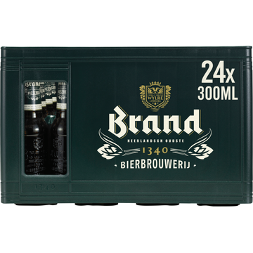 Brand Pilsener Bier 24 x 300ml Krat - JUMBO