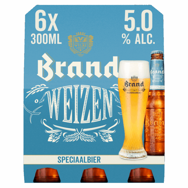 Brand Weizen bier - PLUS