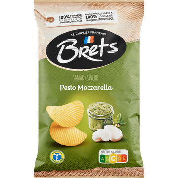 Brets Pesto Mozzarella - JUMBO
