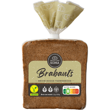 Brood van Soma Brabants Bruin Rogge-Tarwebrood - JUMBO