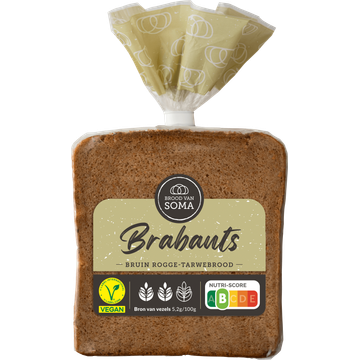 Brood van Soma Brabants Bruin Rogge-Tarwebrood - JUMBO