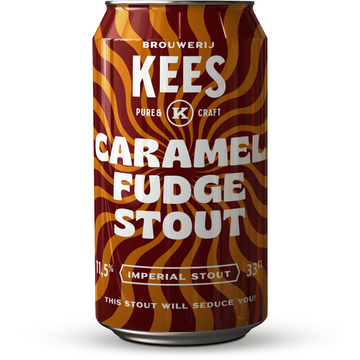 Brouwerij Kees - Caramel Fudge Stout - Blik - JUMBO