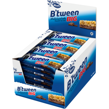 B'tween BIG Mueslireep Melkchocolade - JUMBO