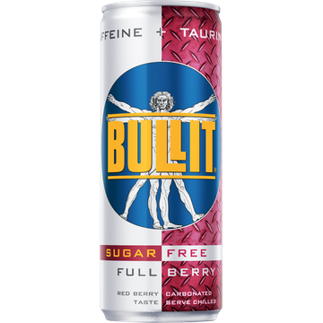 Bullit Energy Drink Suikervrij Full Berry - JUMBO