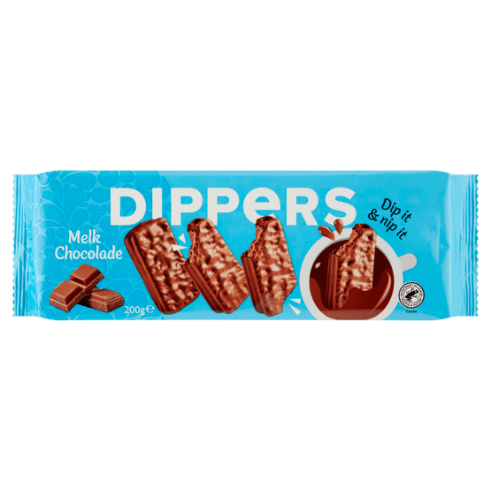 Cacaobiscuit melkchocolade - Dirk