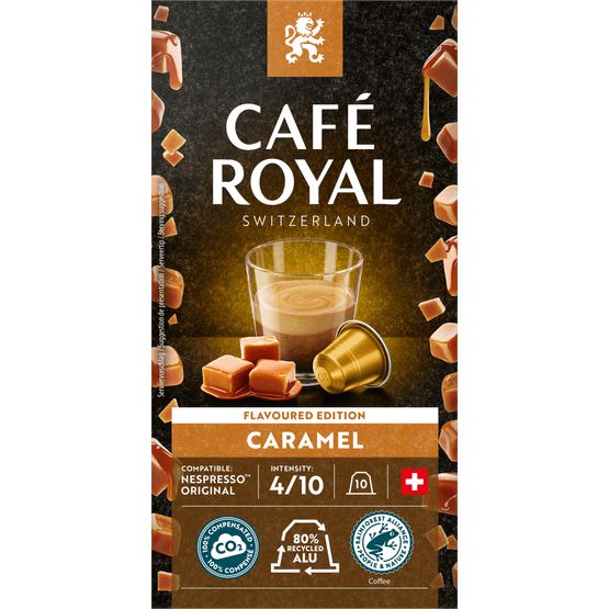 Café Royal Koffiecups caramel - Dirk