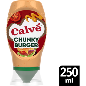 Calvé Knijpfles Chunky Burger Saus - JUMBO