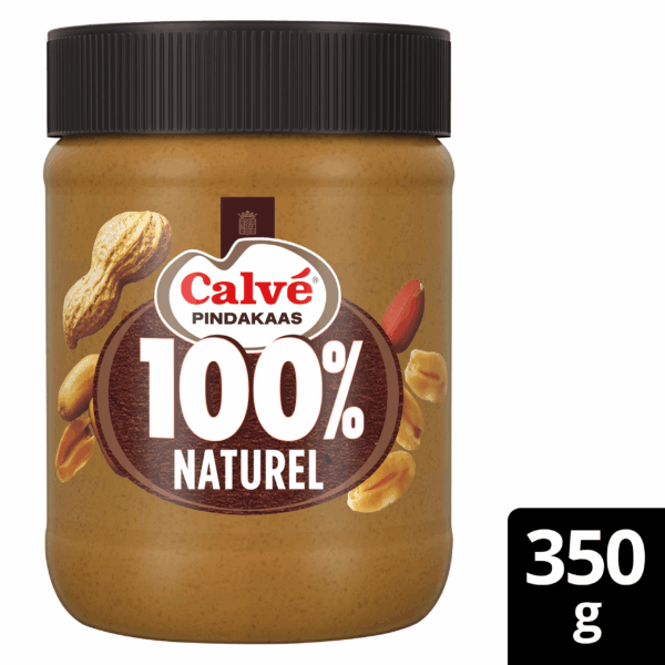 Calvé Pindakaas Fijn Gemalen Pinda's - PLUS