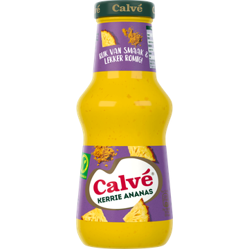 Calvé Saus Fles Kerrie - JUMBO