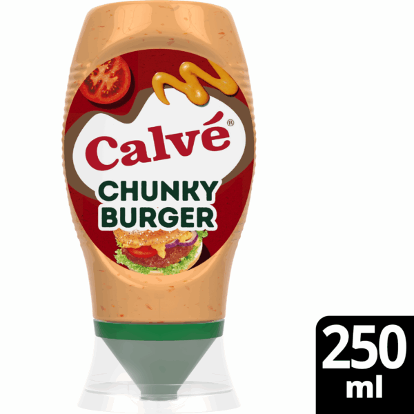 Calvé Snacksaus Chunky Burger - PLUS