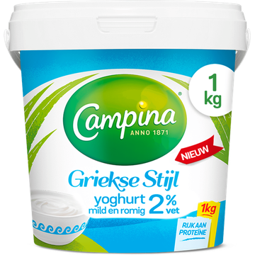 Campina Griekse Stijl Yoghurt 2% Vet - JUMBO