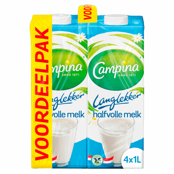 Campina Langlekker halfvolle melk VDV - PLUS