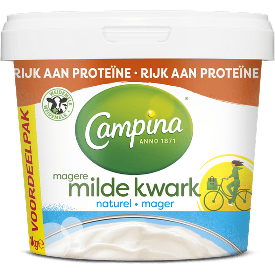 Campina Magere kwark naturel - Dirk