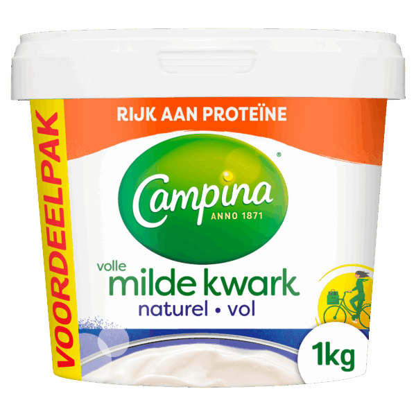 Campina Volle kwark naturel - PLUS