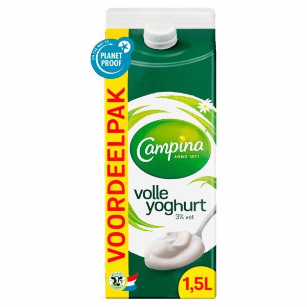 Campina Volle yoghurt - PLUS