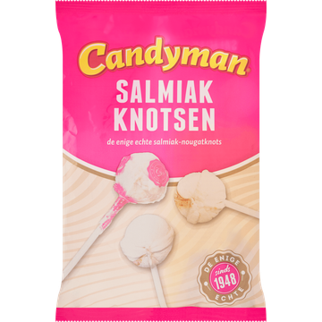 Candyman Salmiak Knotsen - JUMBO