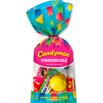 Candyman Verrassingszakje Verrassend Lekkere Mix - JUMBO