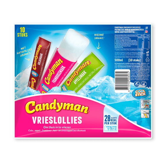 Candyman Vrieslollies - Dirk