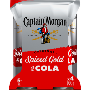 Captain Morgan - Rum & Cola - JUMBO