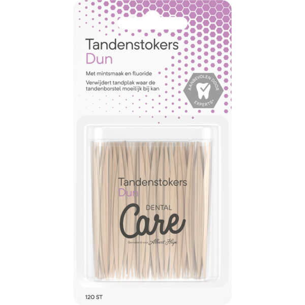 Care Dental Tandenstokers Dun - Albert Heijn