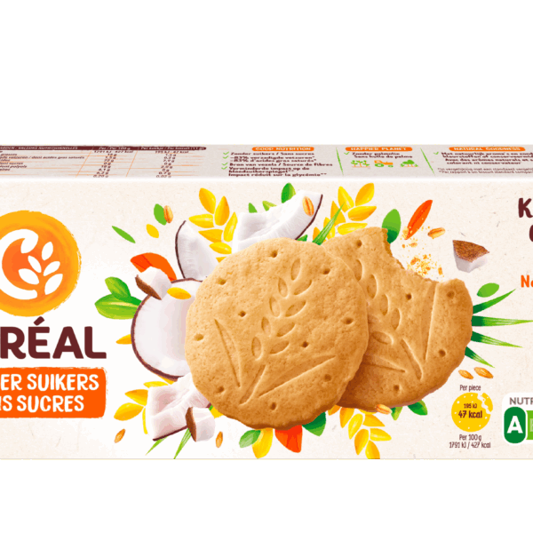 Cereal Koekjes kokos zonder suikers - PLUS