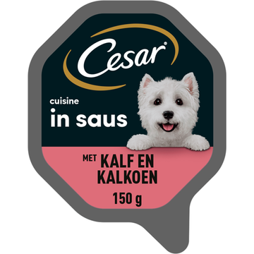 Cesar Cuisine in Saus met Mals Kalf en Kalkoen - JUMBO