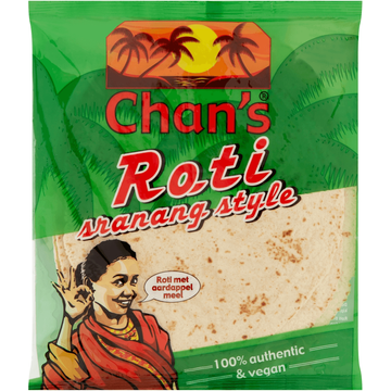 Chan's roti vel sranang style - JUMBO
