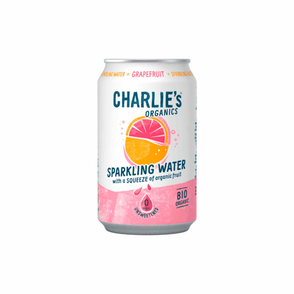 Charlie's Organics Sparkling grapefruit - PLUS