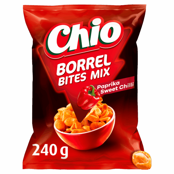 Chio Borrelbites Paprika Sweet Chili - PLUS