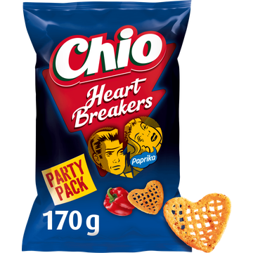 Chio Heartbreakers Paprika Party Pack - JUMBO
