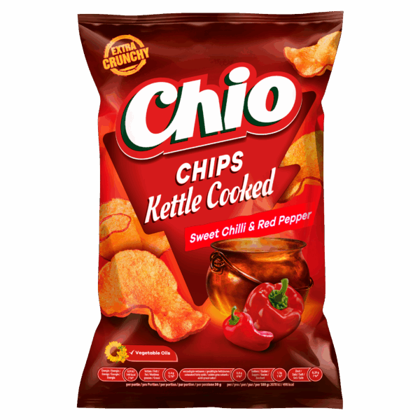 Chio Kettle cooked chips sweet chili pepper - PLUS