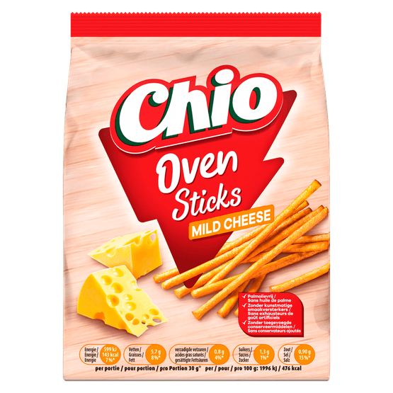 Chio Zoute sticks mild cheese - Dirk