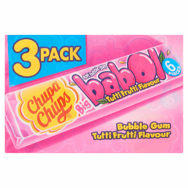 Chupa Chups Big Babol Tutti Frutti - PLUS