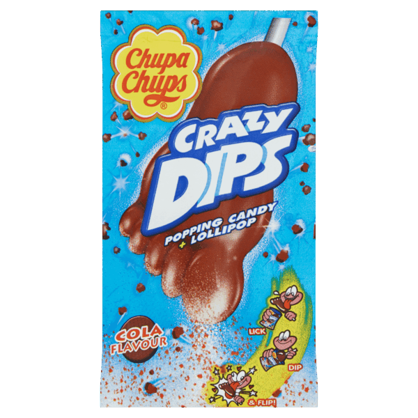Chupa Chups Crazydips cola - PLUS