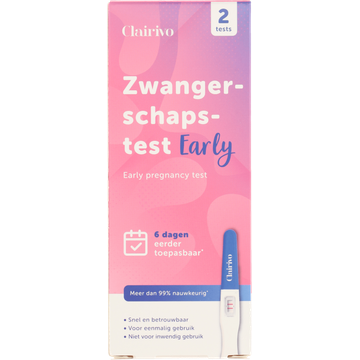 Clairivo Early Zwangerschapstest