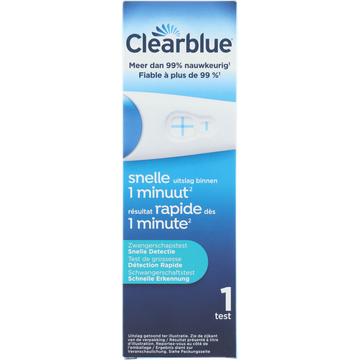 Clearblue Zwangerschapstest Snelle Detectie - JUMBO