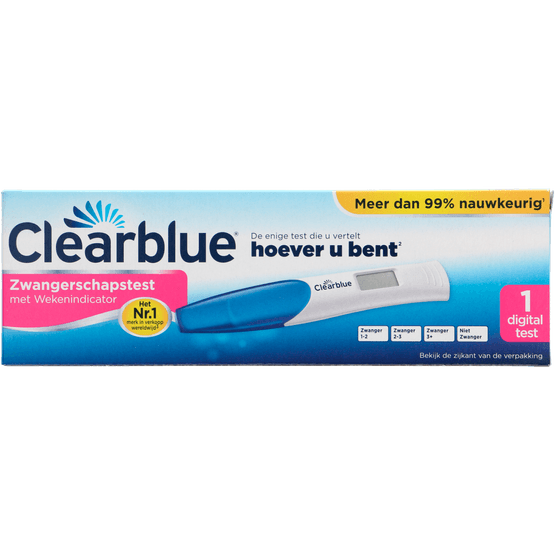 Clearblue Zwangerschaptest met weken indicator - Dirk