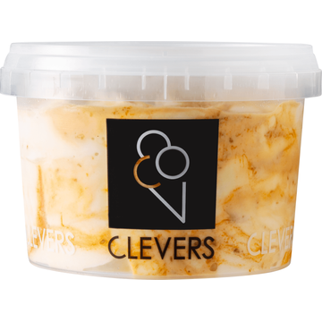 Clevers IJs Vanille Karamelzeezout - JUMBO