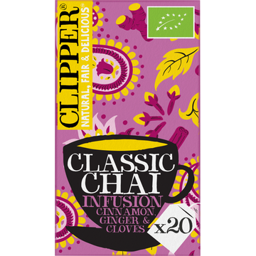 Clipper Classic Chai Organic Infusion - JUMBO
