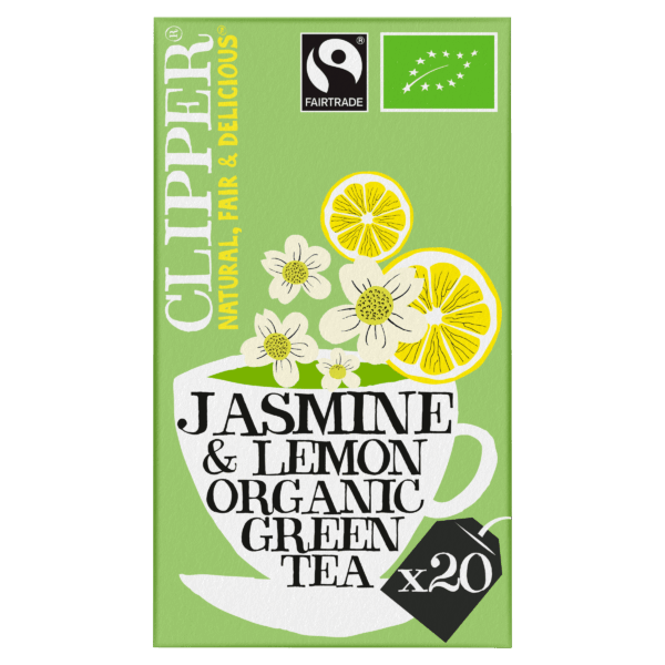 Clipper Green jasmin thee - PLUS