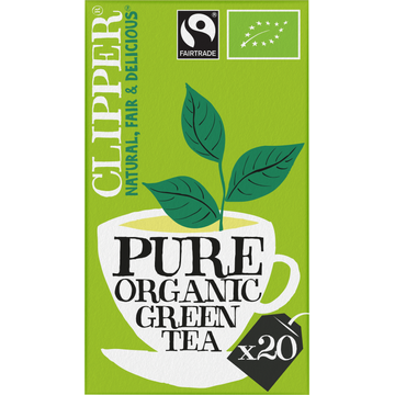 Clipper Pure Organic Green Tea - JUMBO
