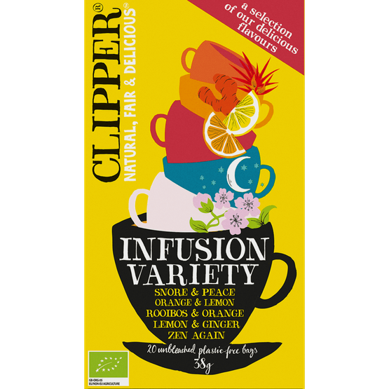 Clipper Tea variatie box 20 stuks - Dirk