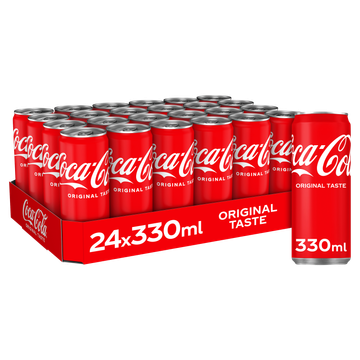 Coca-Cola Original Taste 24 x 330 ML - JUMBO